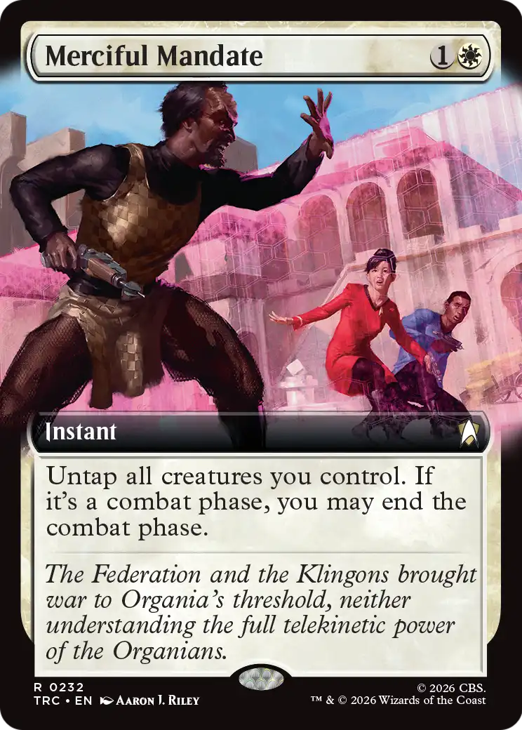 Merciful Mandate (0232) (Extended Art) (TRC)