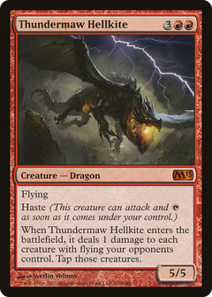 Thundermaw Hellkite - Foil