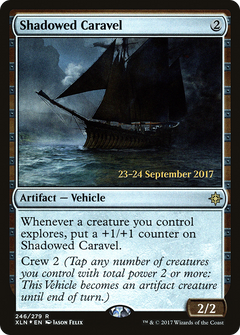 Shadowed Caravel (246) (Prerelease) - Foil