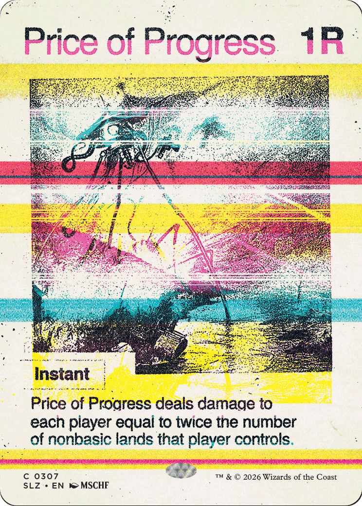 Price of Progress (0307) (Showcase) (SLZ)