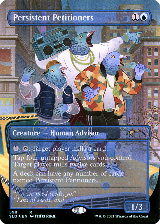 Persistent Petitioners (598) (Borderless) - Foil