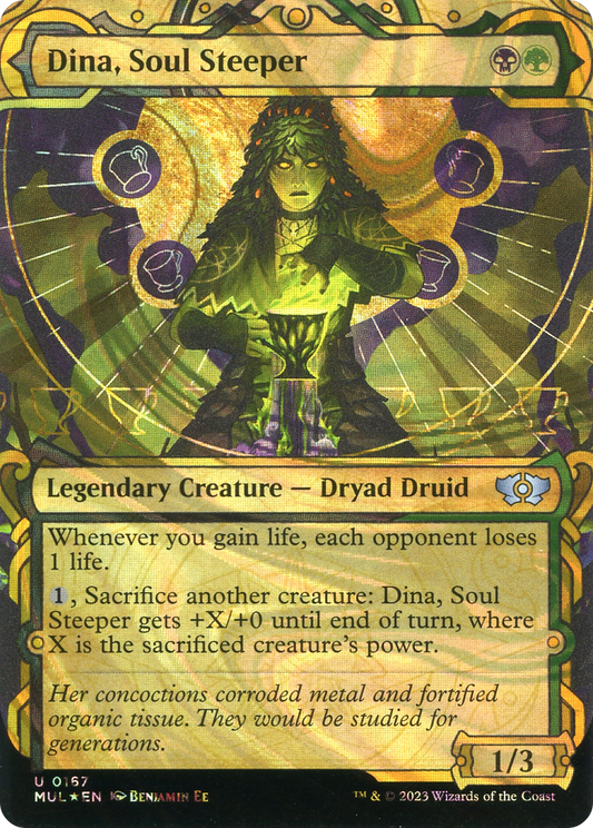 Dina, Soul Steeper (0167) (Showcase) - Halo Foil