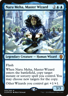 Naru Meha, Master Wizard (059) (Prerelease) - Foil