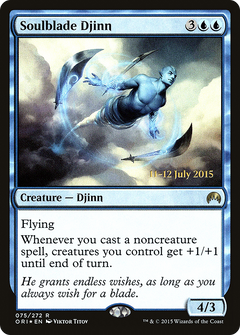 Soulblade Djinn (075) (Prerelease) - Foil