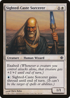 Sighted-Caste Sorcerer - Foil