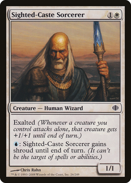 Sighted-Caste Sorcerer - Foil