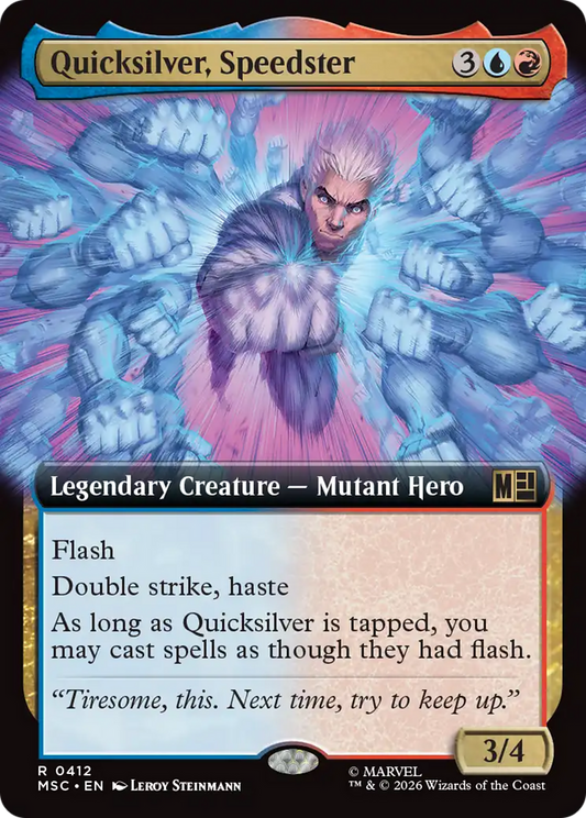 Quicksilver, Speedster (0412) (Extended Art) (MSC)