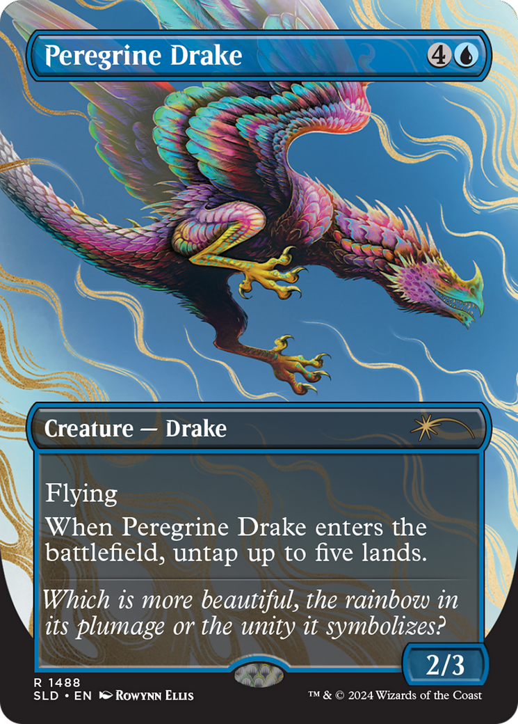 Peregrine Drake (1488) (Borderless)