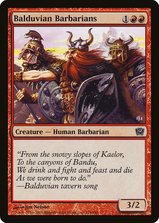 Balduvian Barbarians - Foil