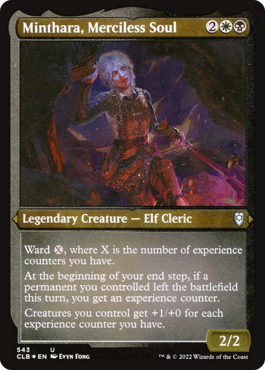 Minthara, Merciless Soul - Foil Etched