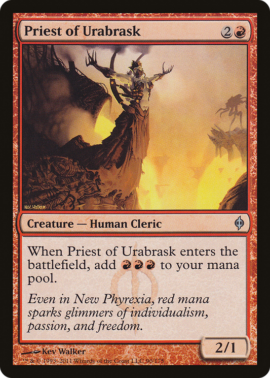 Priest of Urabrask - Foil
