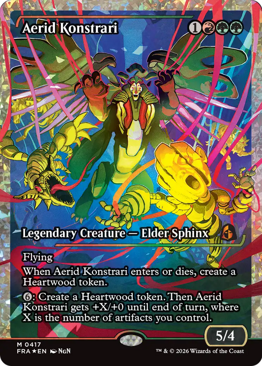 Aerid Konstrari (0417) (Showcase) (FRA) - Facet Foil
