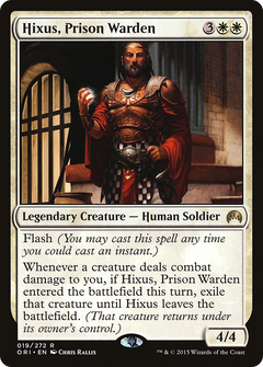 Hixus, Prison Warden - Foil