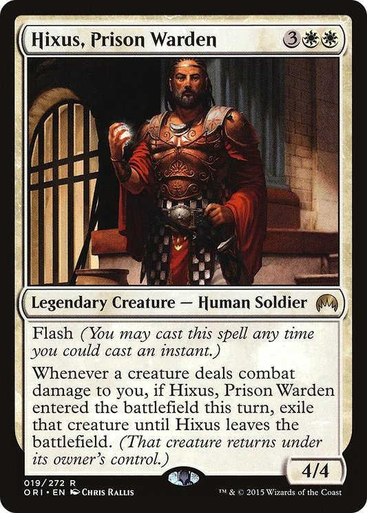 Hixus, Prison Warden - Foil
