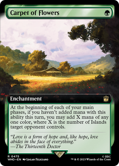 Carpet of Flowers (0475) (Extended Art) - Foil