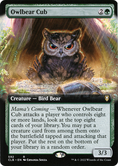 Owlbear Cub (592) (Extended Art) - Foil