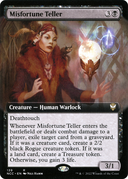Misfortune Teller (139) (Extended Art)