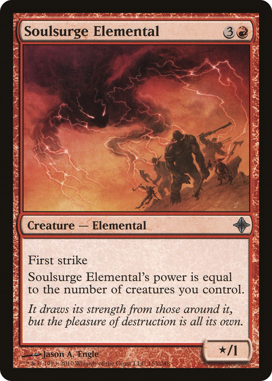 Soulsurge Elemental - Foil
