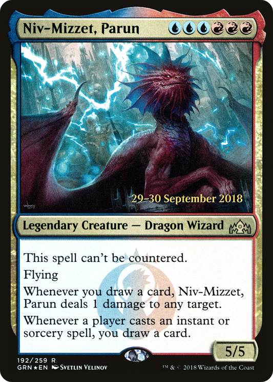 Niv-Mizzet, Parun (192) (Prerelease) - Foil