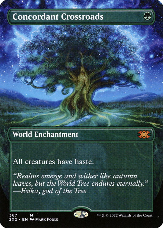 Concordant Crossroads (367) (Borderless) - Foil