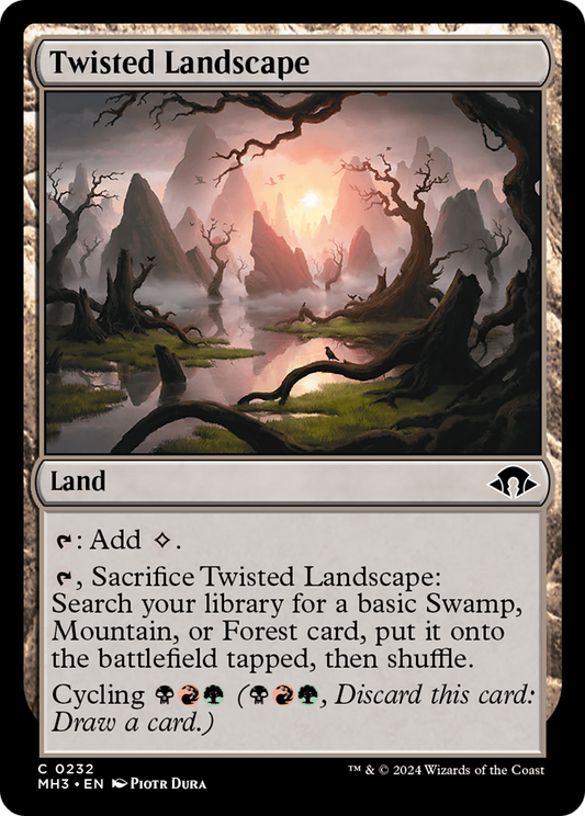 Twisted Landscape (0232) - Foil