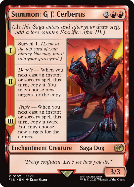 Summon: G.F. Cerberus - Foil