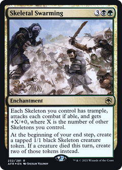 Skeletal Swarming (232) (Prerelease) - Foil