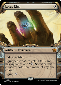Lotus Ring (0054) (Showcase) - Foil