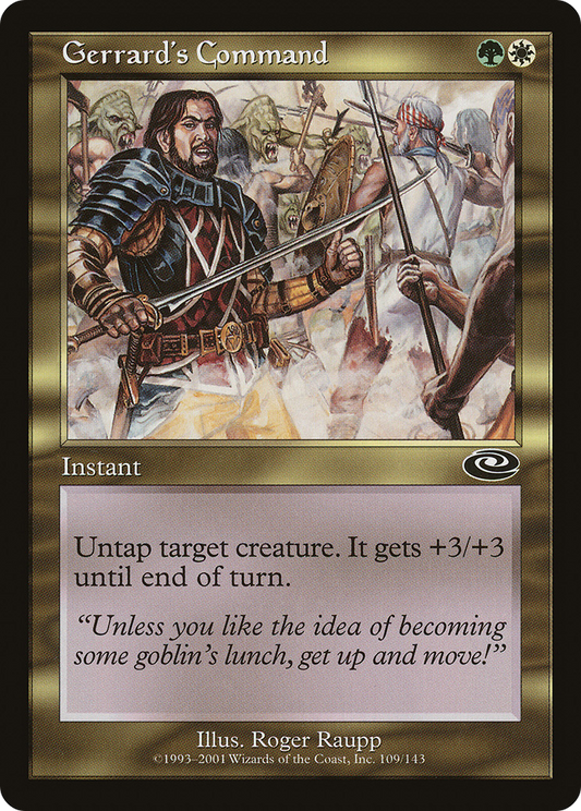 Gerrard's Command - Foil