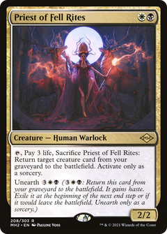 Priest of Fell Rites - Foil