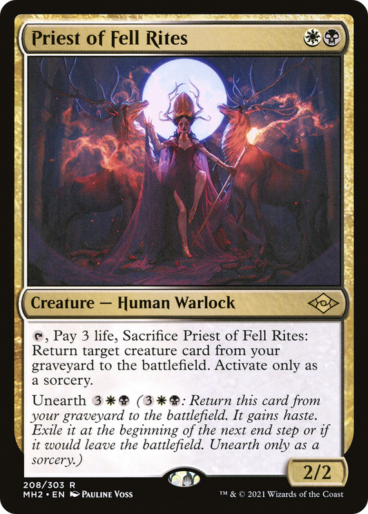 Priest of Fell Rites - Foil