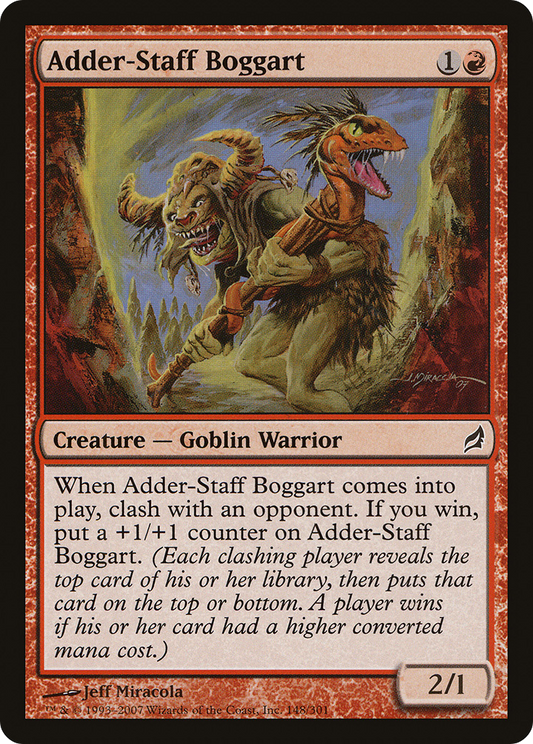 Adder-Staff Boggart - Foil
