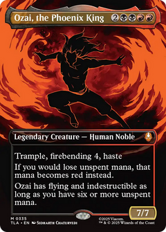 Ozai, the Phoenix King (0335) (Borderless) - Foil tla