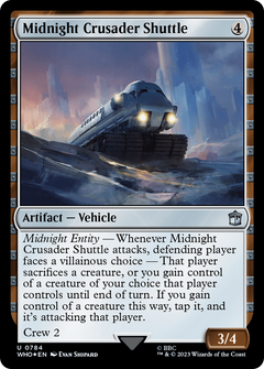 Midnight Crusader Shuttle (0784) - Surge Foil