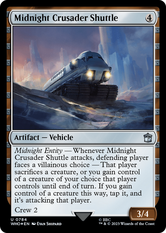 Midnight Crusader Shuttle (0784) - Surge Foil