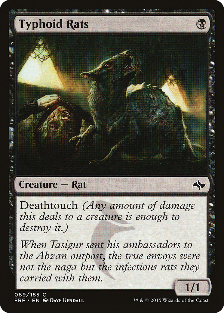 Typhoid Rats - Foil