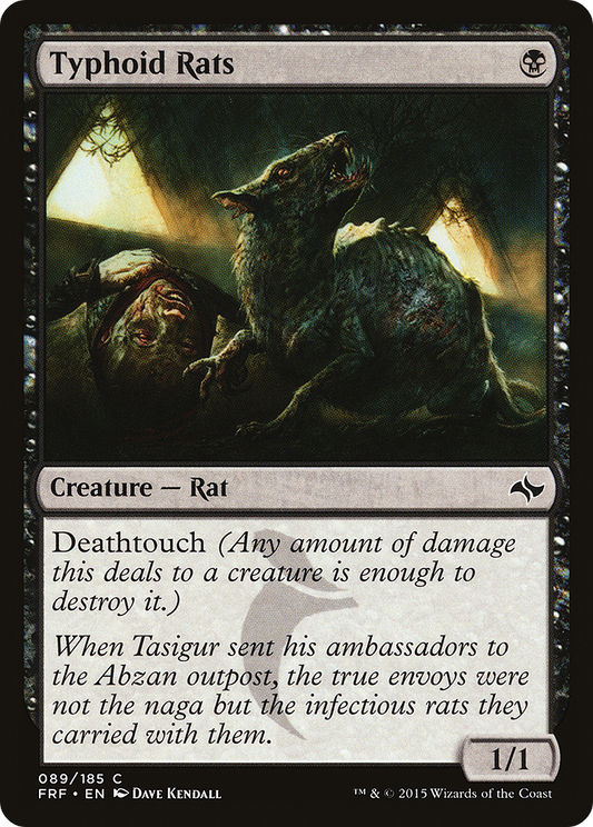 Typhoid Rats - Foil