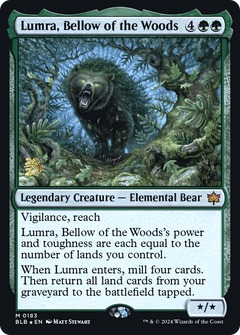 Lumra, Bellow of the Woods (0183) (Prerelease) - Foil