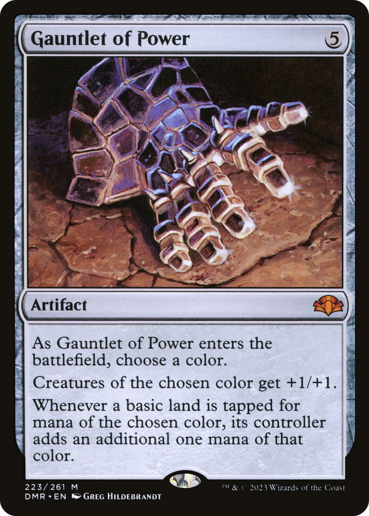 Gauntlet of Power - Foil