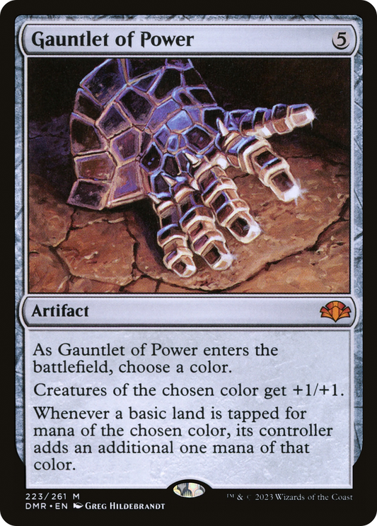 Gauntlet of Power - Foil