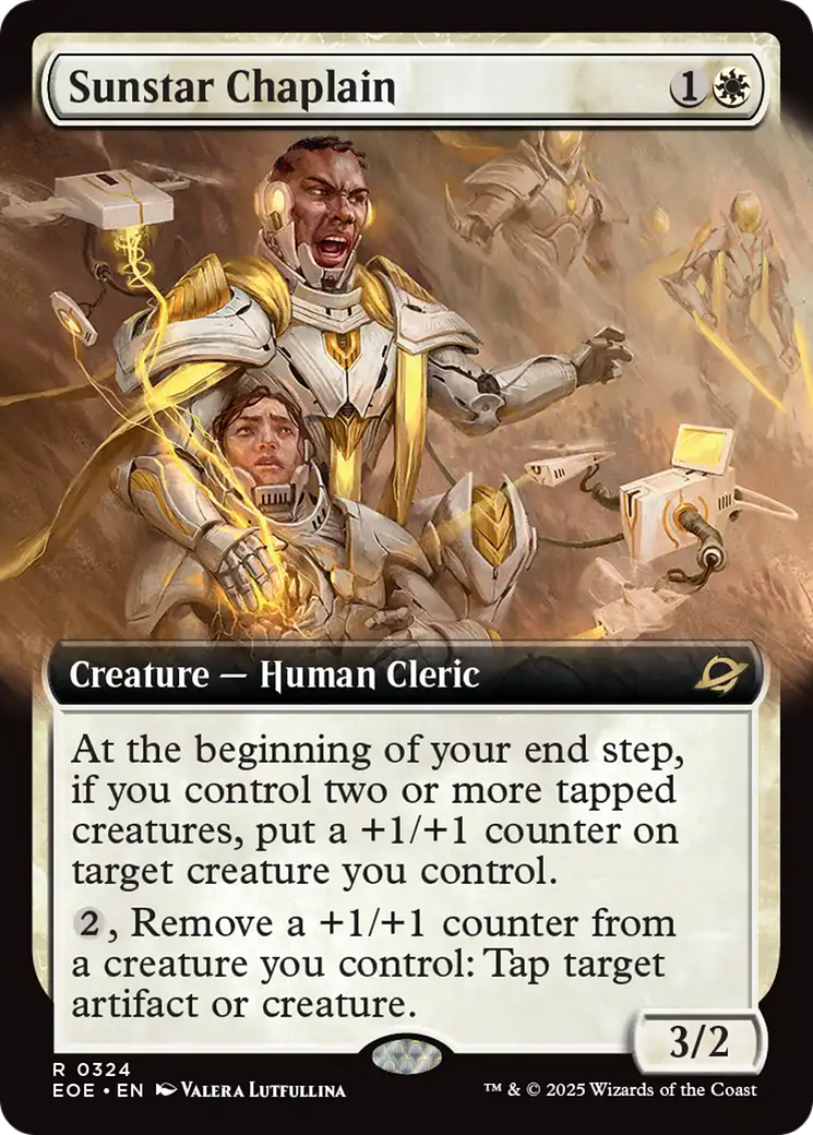 Sunstar Chaplain (0324) (Extended Art) - Foil