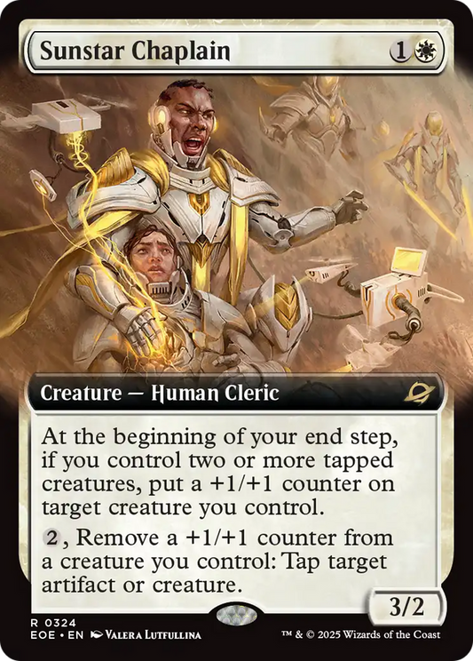 Sunstar Chaplain (0324) (Extended Art) - Foil