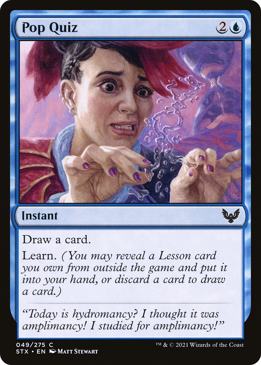 Pop Quiz - Foil