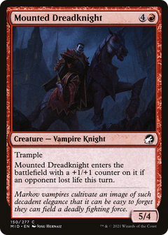 Mounted Dreadknight - Foil