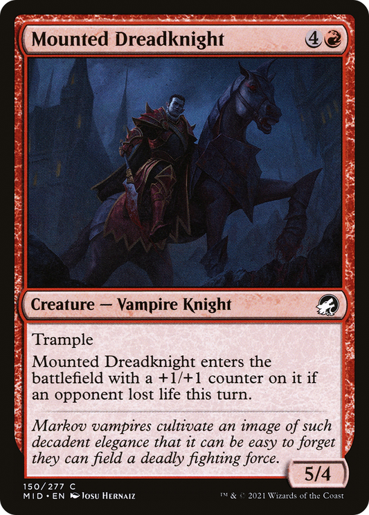 Mounted Dreadknight - Foil