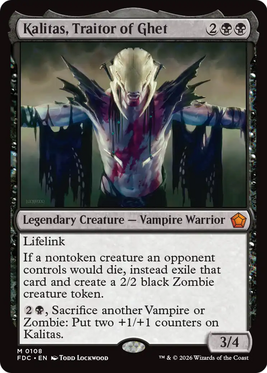 Kalitas, Traitor of Ghet (FDC)