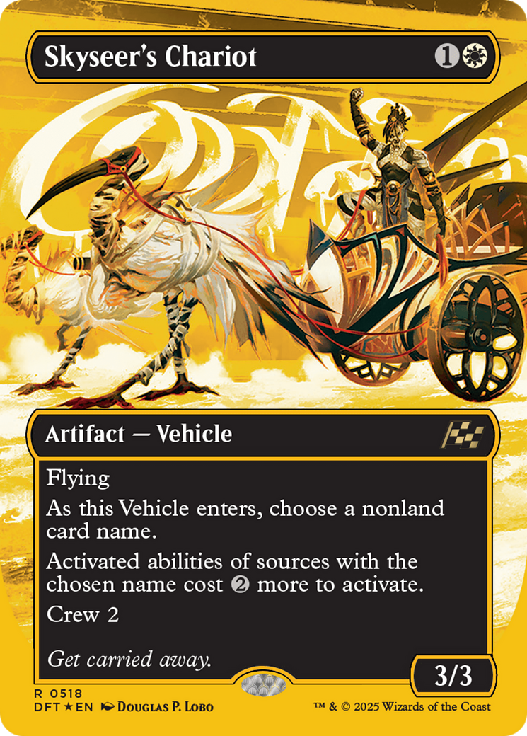 Skyseer's Chariot (0518) (Borderless) - First Place Foil