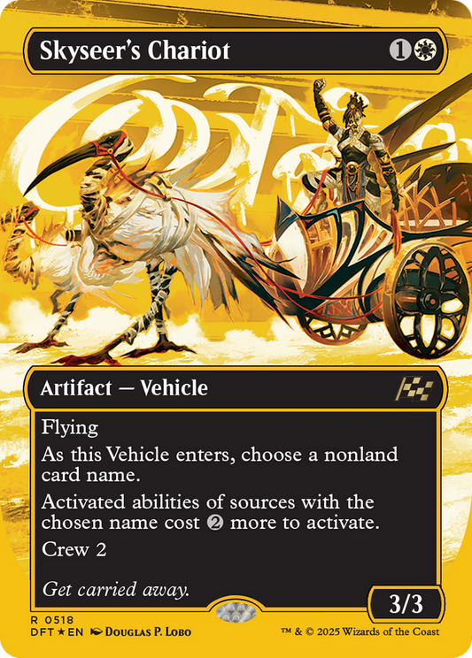 Skyseer's Chariot (0518) (Borderless) - First Place Foil