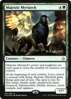 Majestic Myriarch (122) (Prerelease) - Foil