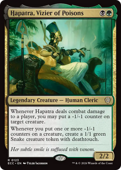 Hapatra, Vizier of Poisons (0123) (ECC)